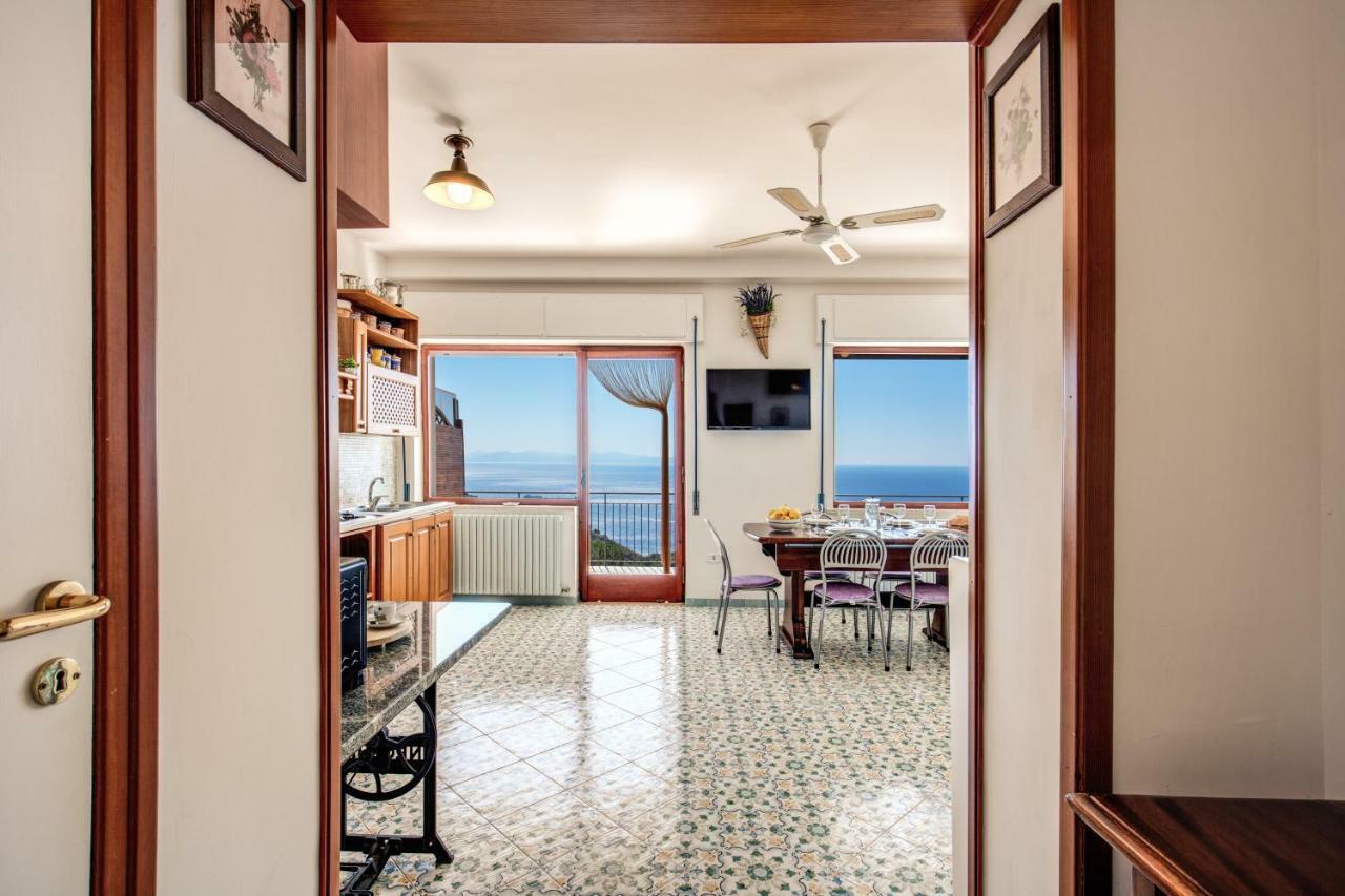Geca'S House - Panoramic Sea View Studio Massa Lubrense Exterior foto